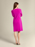 ECOVERO™ viscose dress with crossover front image number 1