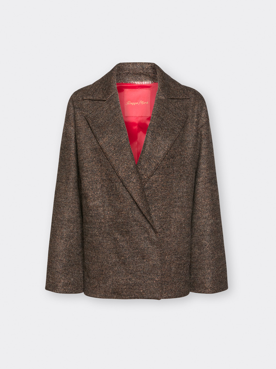 Jersey de viscosa con cuello