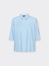 Blusa boxy con maniche a tre quarti image number 4