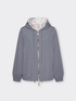 Wendbare bedruckte Parka mit Kapuze image number 5