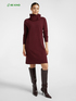 Knitted dress with detachable collar image number 0