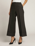 CROPPED STRETCH TWILL TROUSERS image number 2