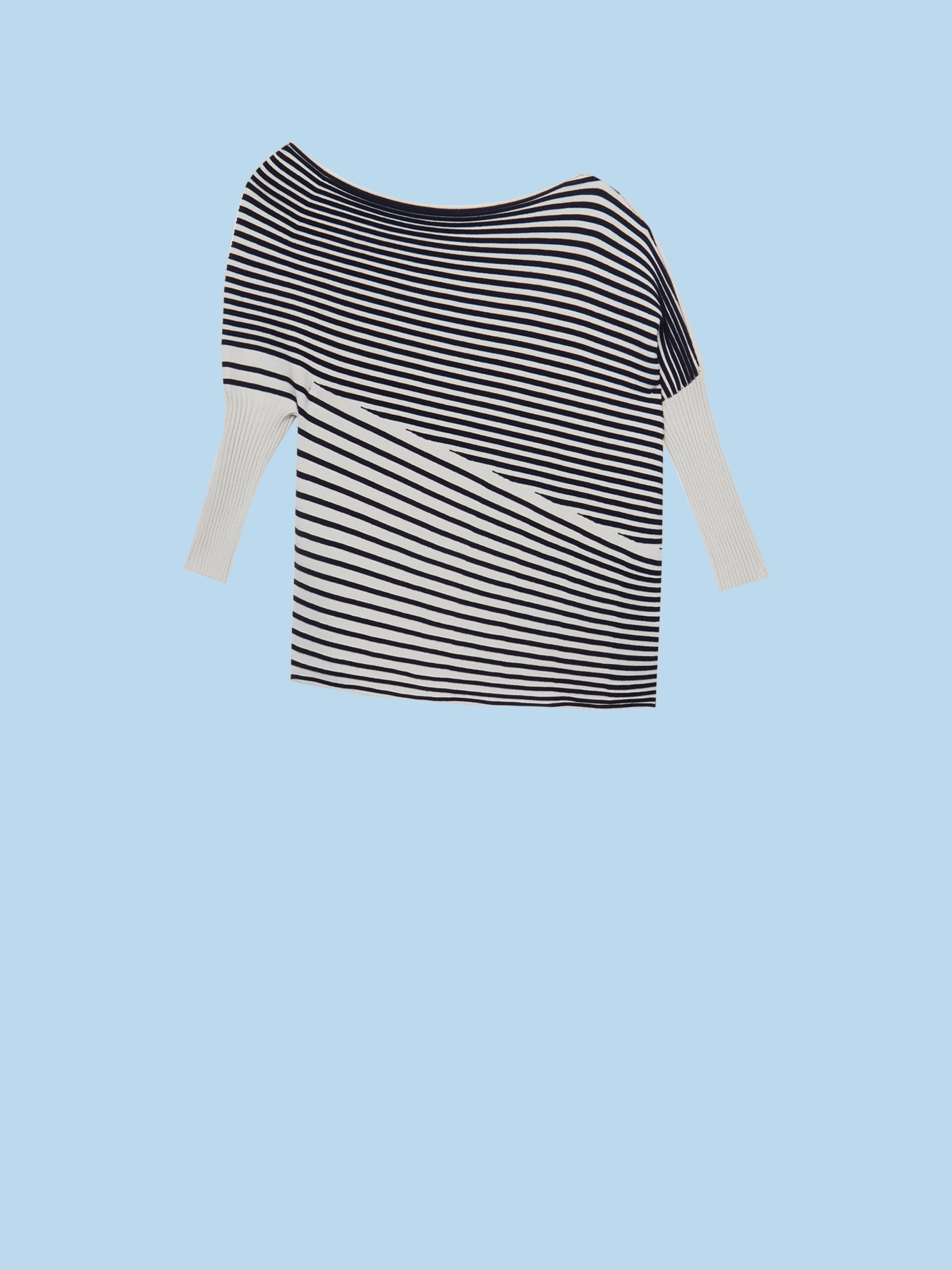 STRETCH VISCOSE SWEATER image number 4