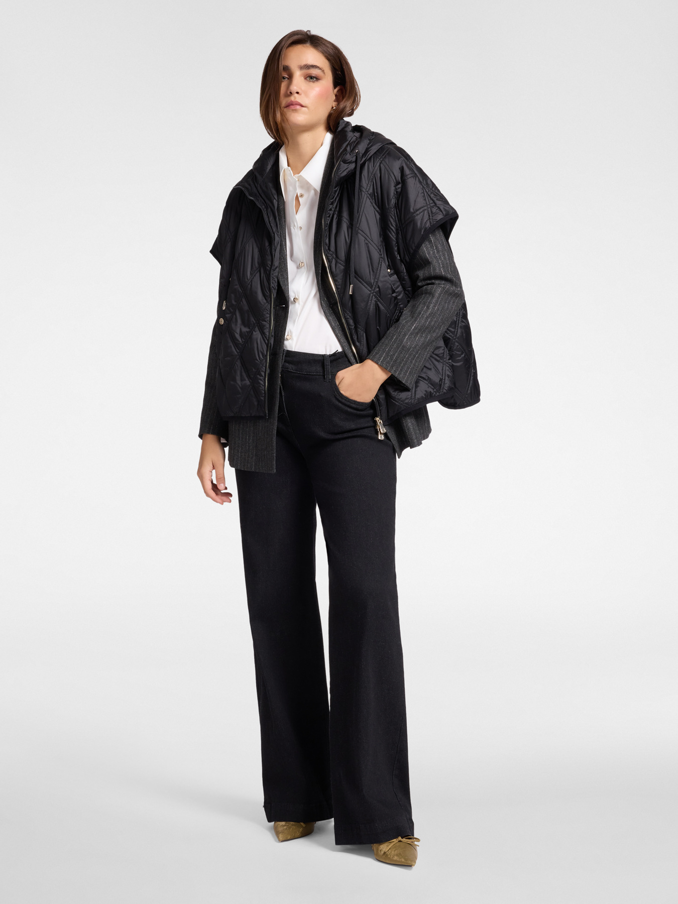 Steppjacke mit kurzen Ärmeln image number 2