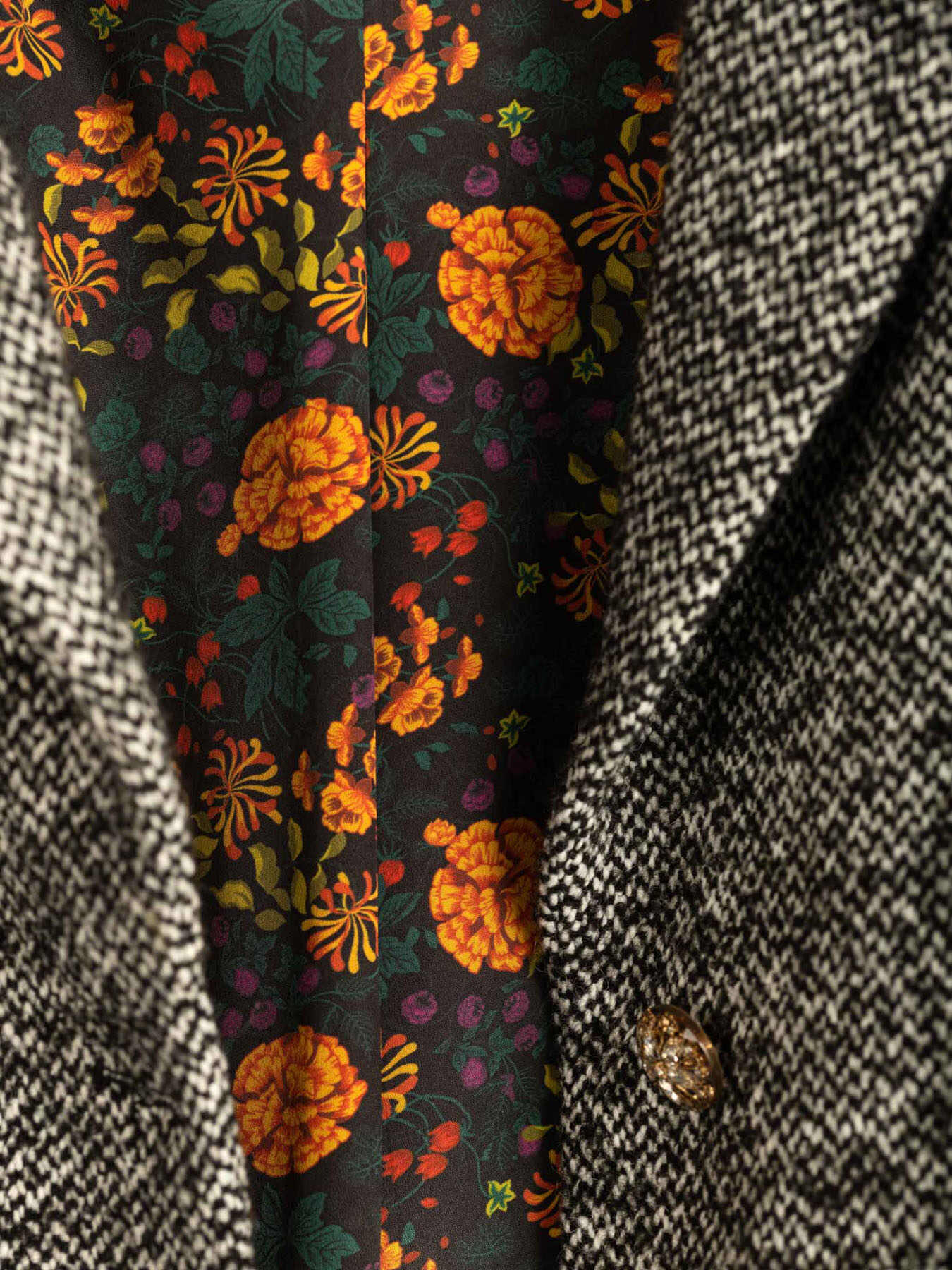 Cappotto in tweed con tasche image number 5