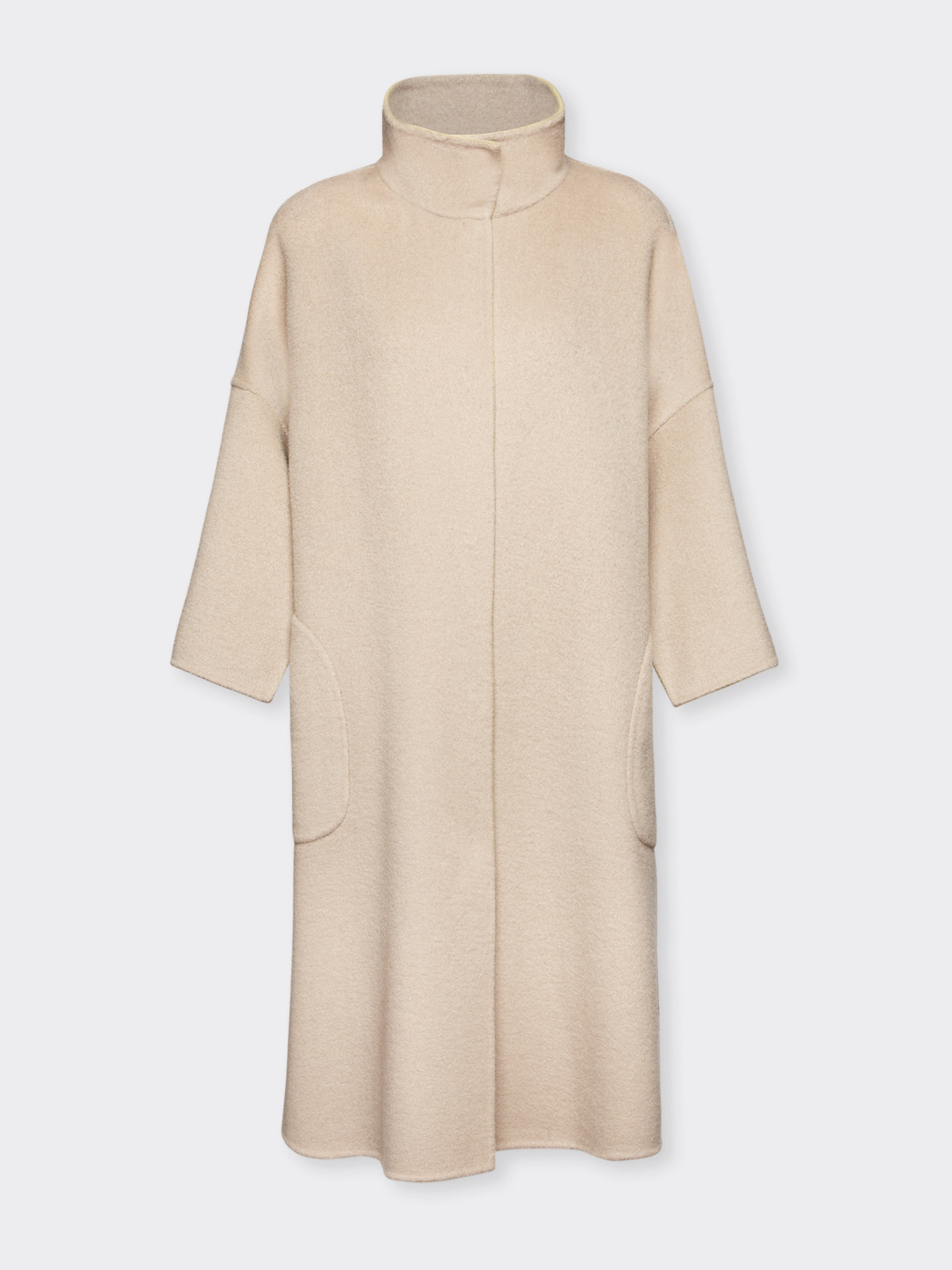 Two-tone reversible coat