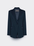 Blazer estructurado en cady image number 4