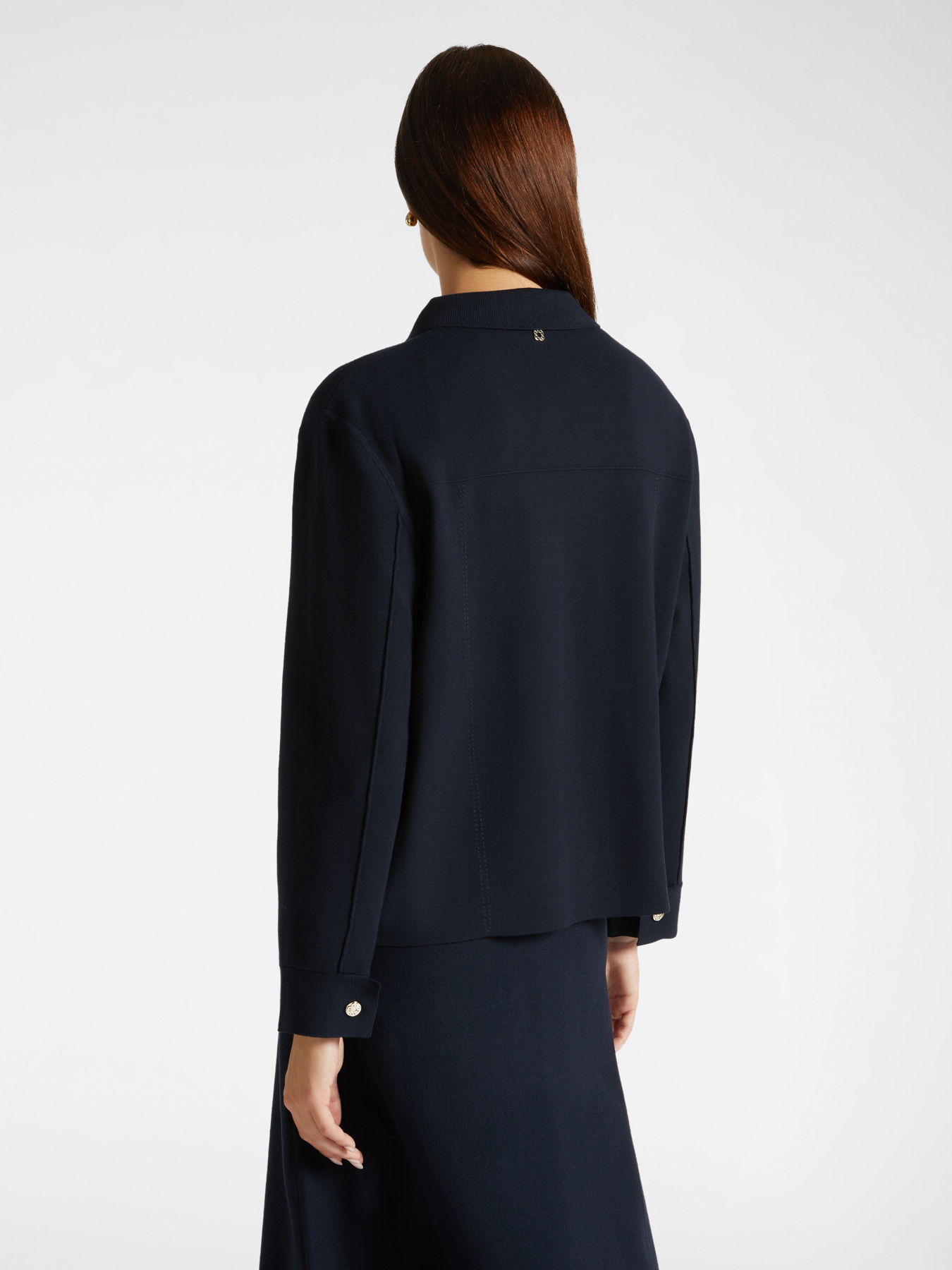 Cardig&atilde; com bot&otilde;es de viscose LENZING&trade; ECOVERO&trade; image number 1