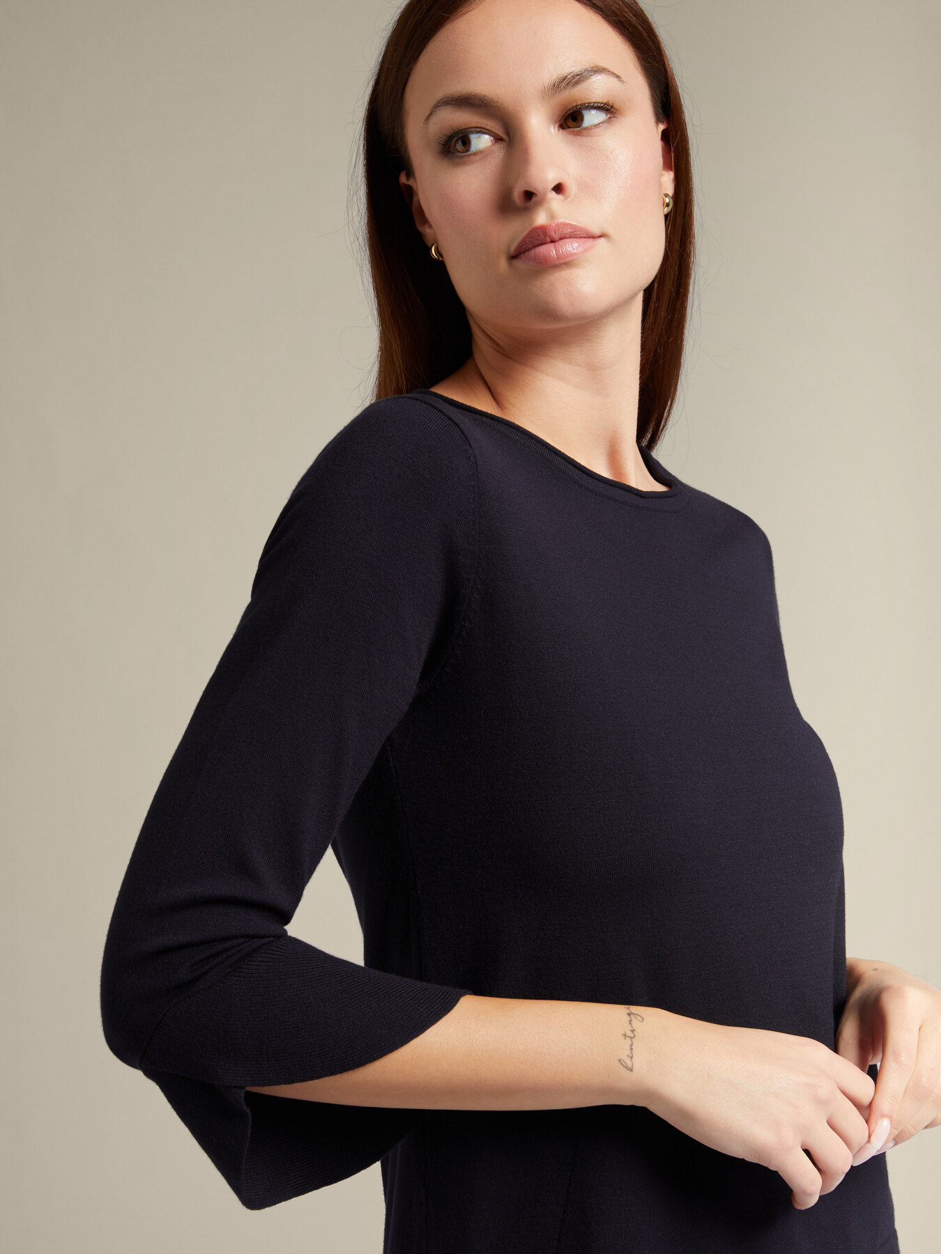 Maglia con volant in viscosa ECOVERO&trade; image number 3