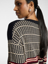 Jacquard-Strickpullover mit U-Boot-Ausschnitt image number 3