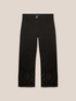 Trousers with embroidered hem image number 4