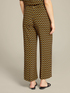 Printed ECOVERO™ viscose trousers image number 1