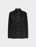 Camisa de estampado animal en denim image number 4