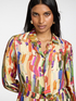Printed shirt dress image number 3