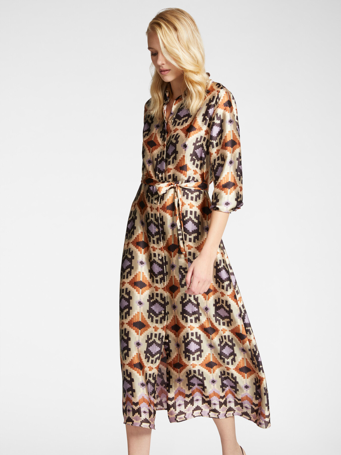 Kleid mit Ethno-Druck image number 3