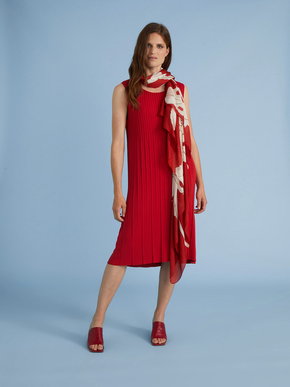 Elena Mirò ABITO TRICOT PUNTO PLISSE' Donna