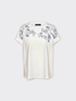 T-shirt con ricamo floreale image number 4