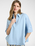 Boxy blouse with three-quarter sleeves image number 0