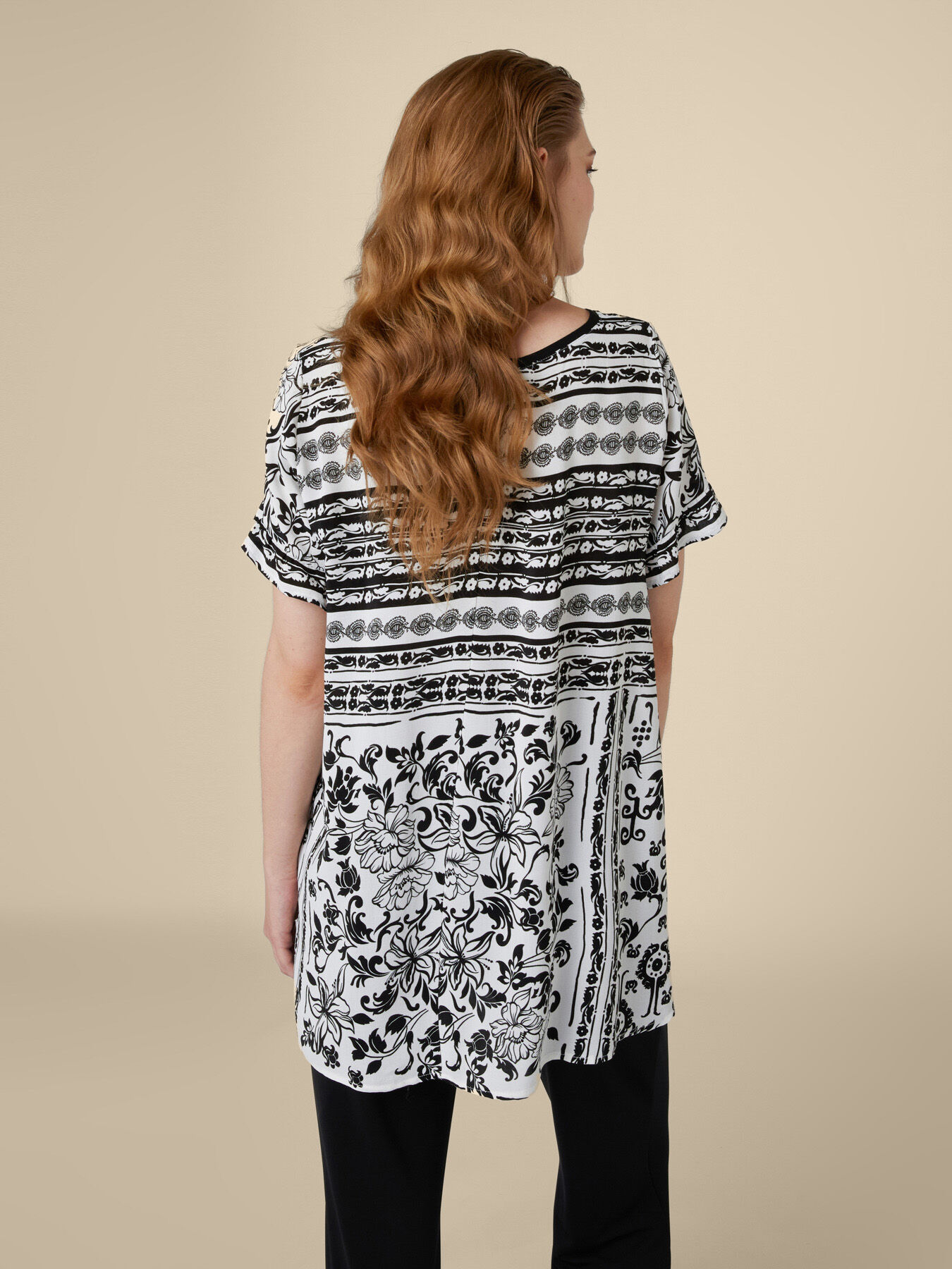 BLOUSE IMPRIM&Eacute;E image number 1