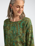Blouse en viscose imprim&eacute;e paisley image number 3