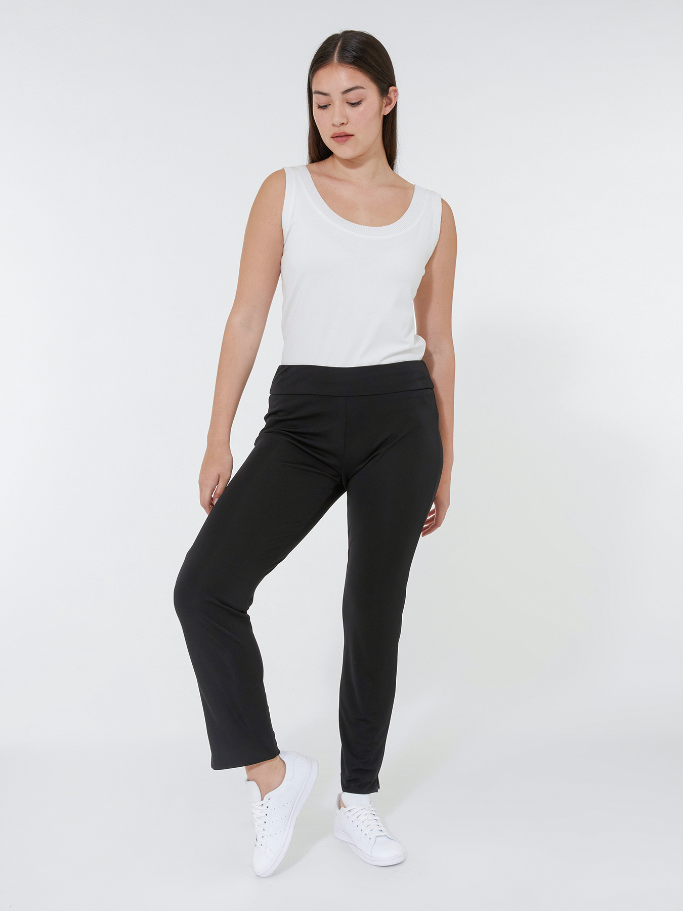 Jersey skinny trousers image number 0