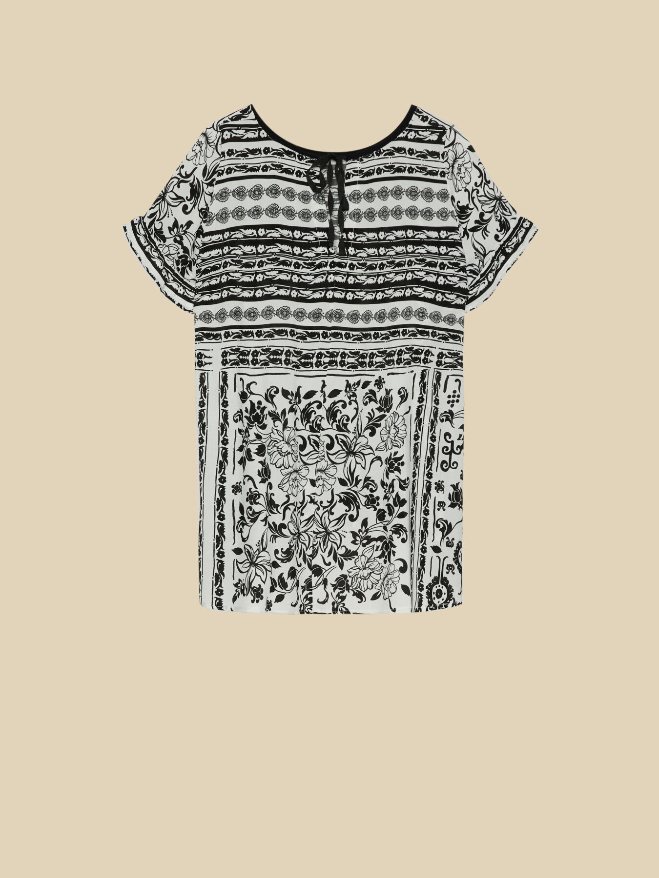 BLOUSE IMPRIM&Eacute;E image number 4