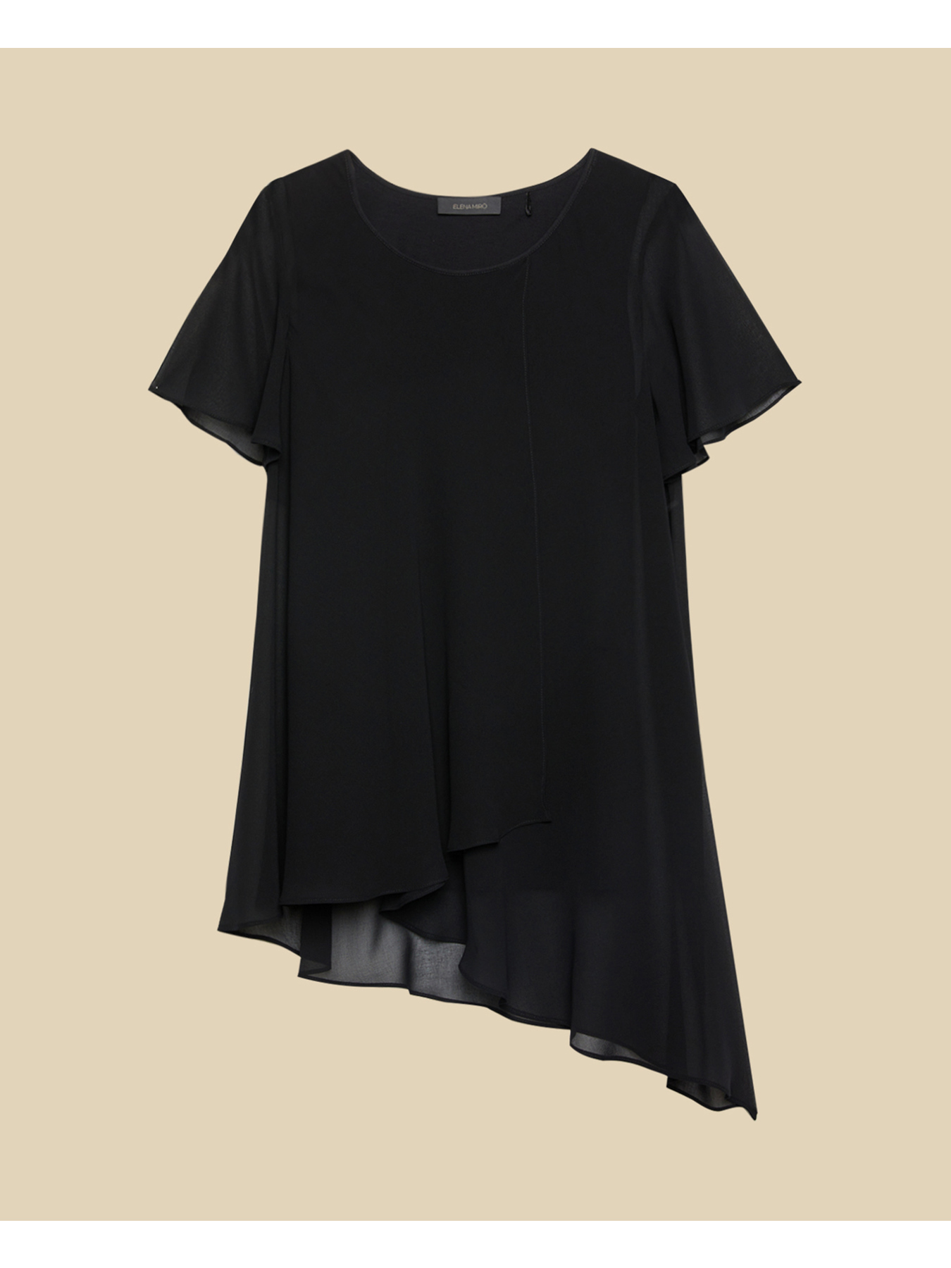 BLUSE AUS GEORGETTE image number 5