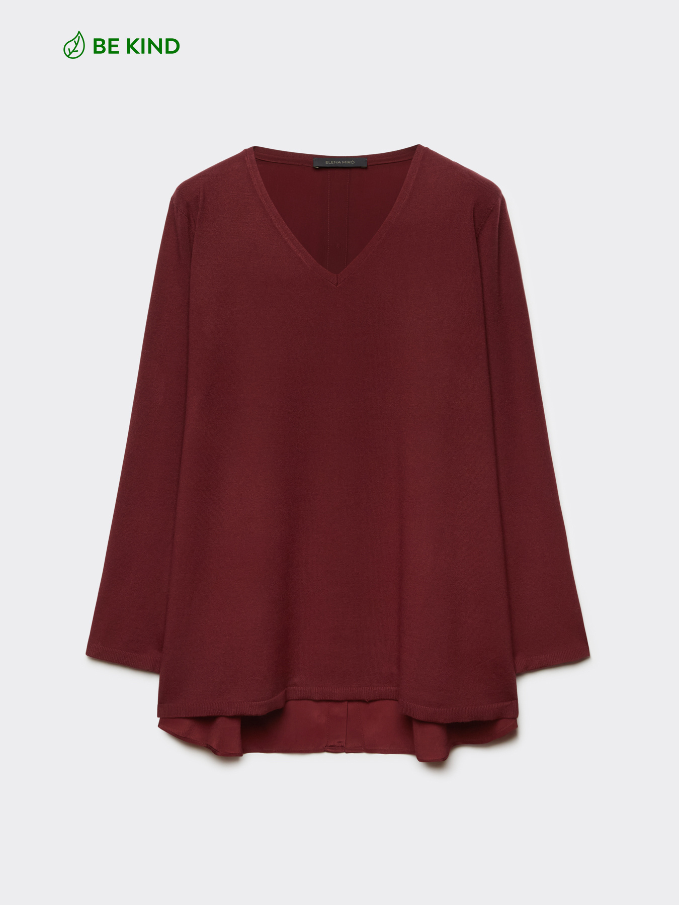 LENZING&trade; ECOVERO&trade; viscose sweater image number 4