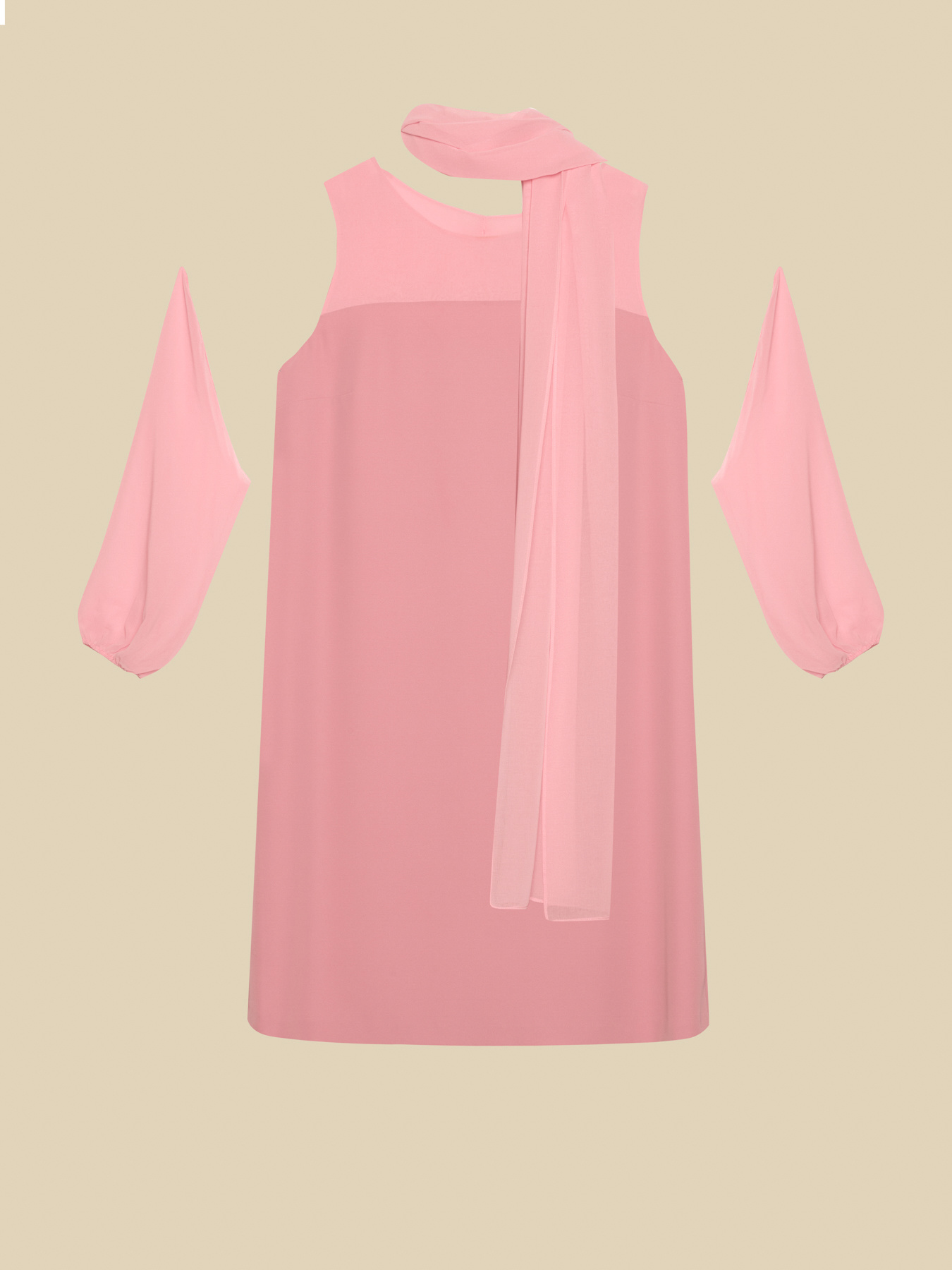 Abito in tessuto fluido image number 4