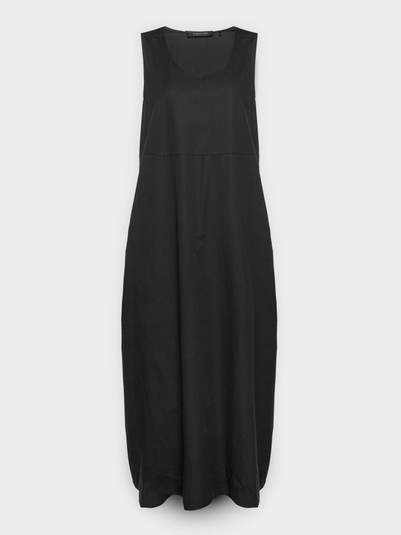 Barrel-Kleid aus Popeline