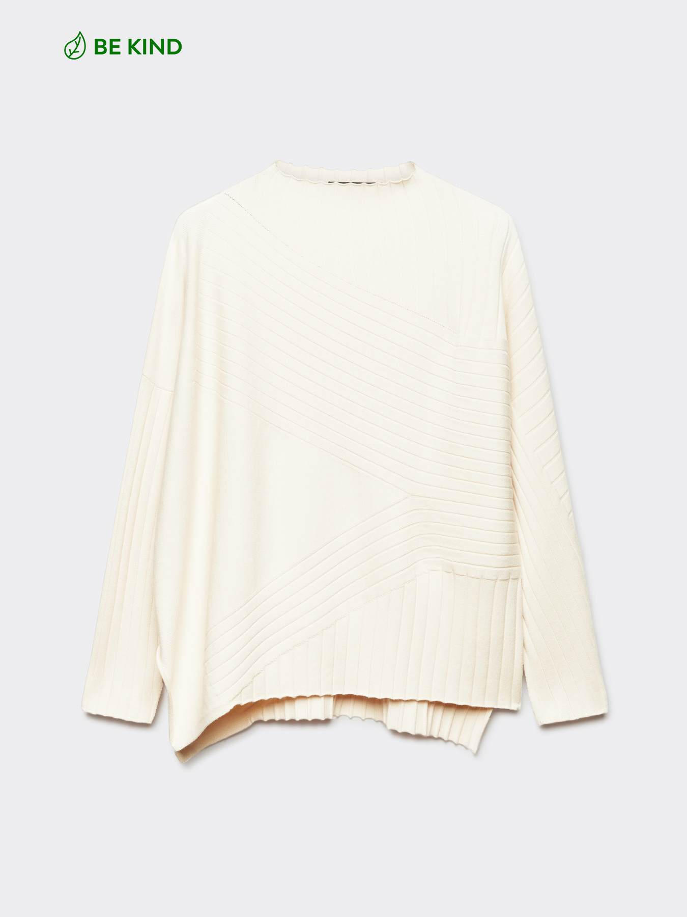 Jersey asim&eacute;trico de viscosa LENZING&trade; ECOVERO&trade; image number 4