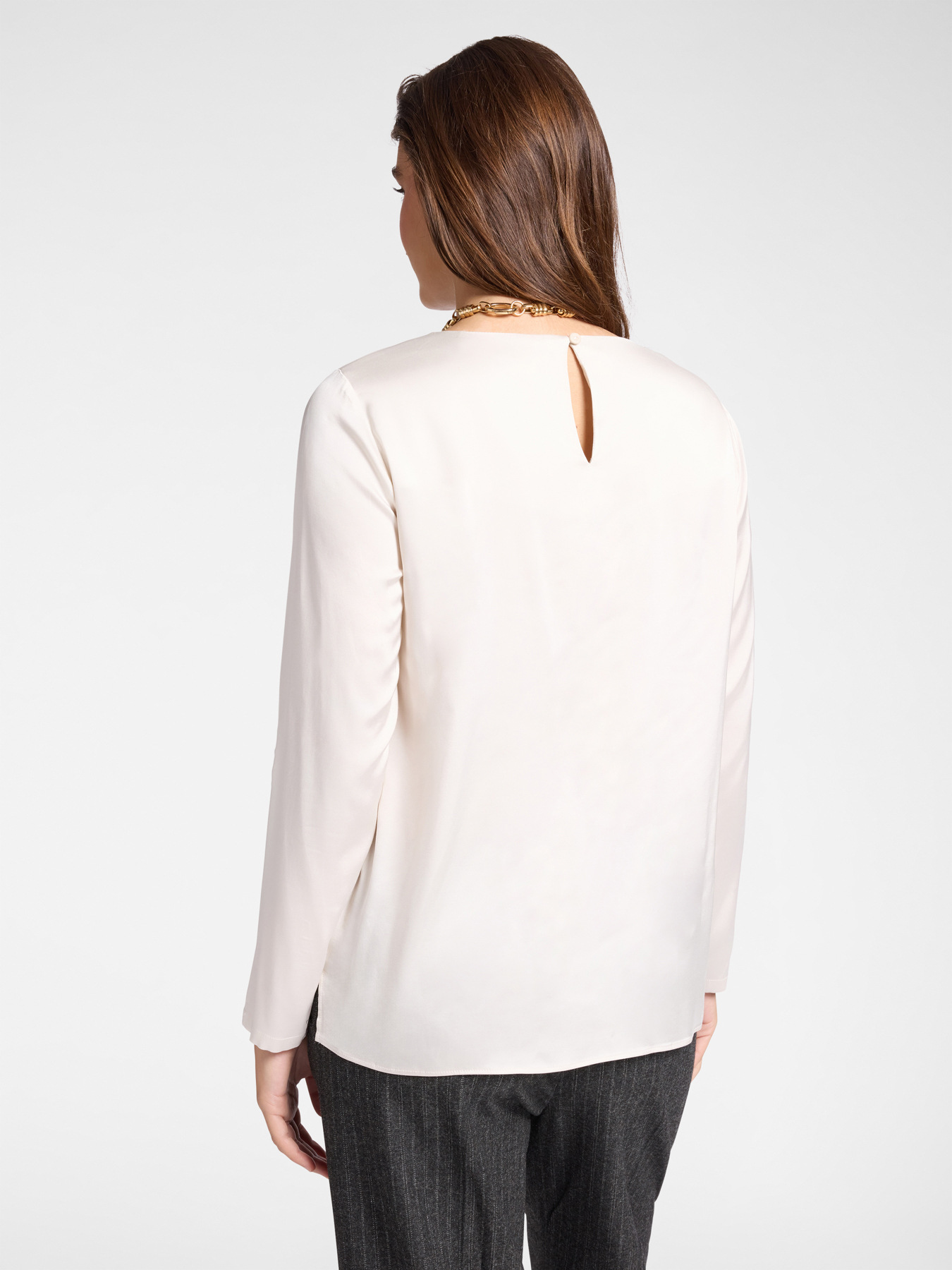 Satin blouse image number 1