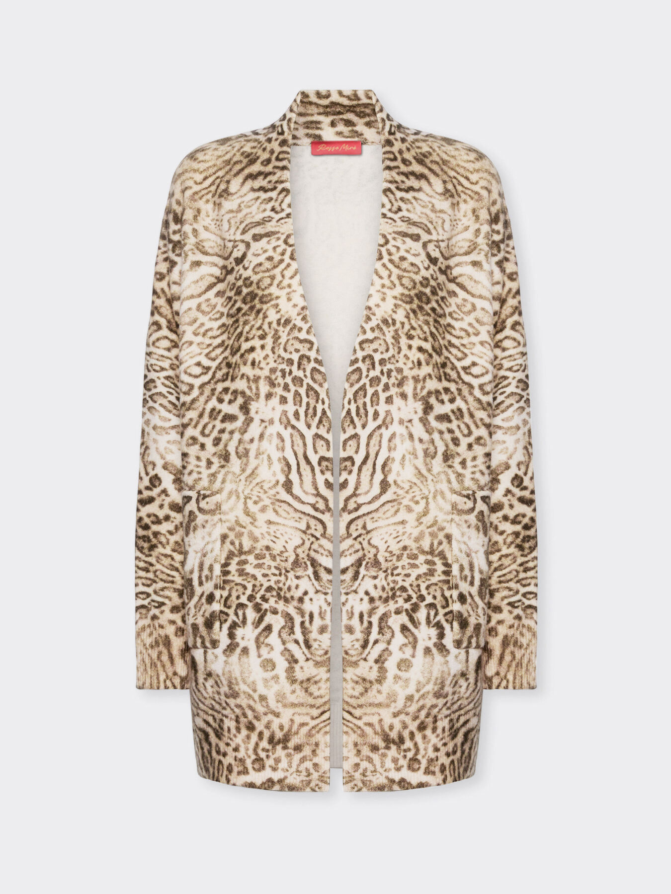 Cardigan lungo animalier image number 4