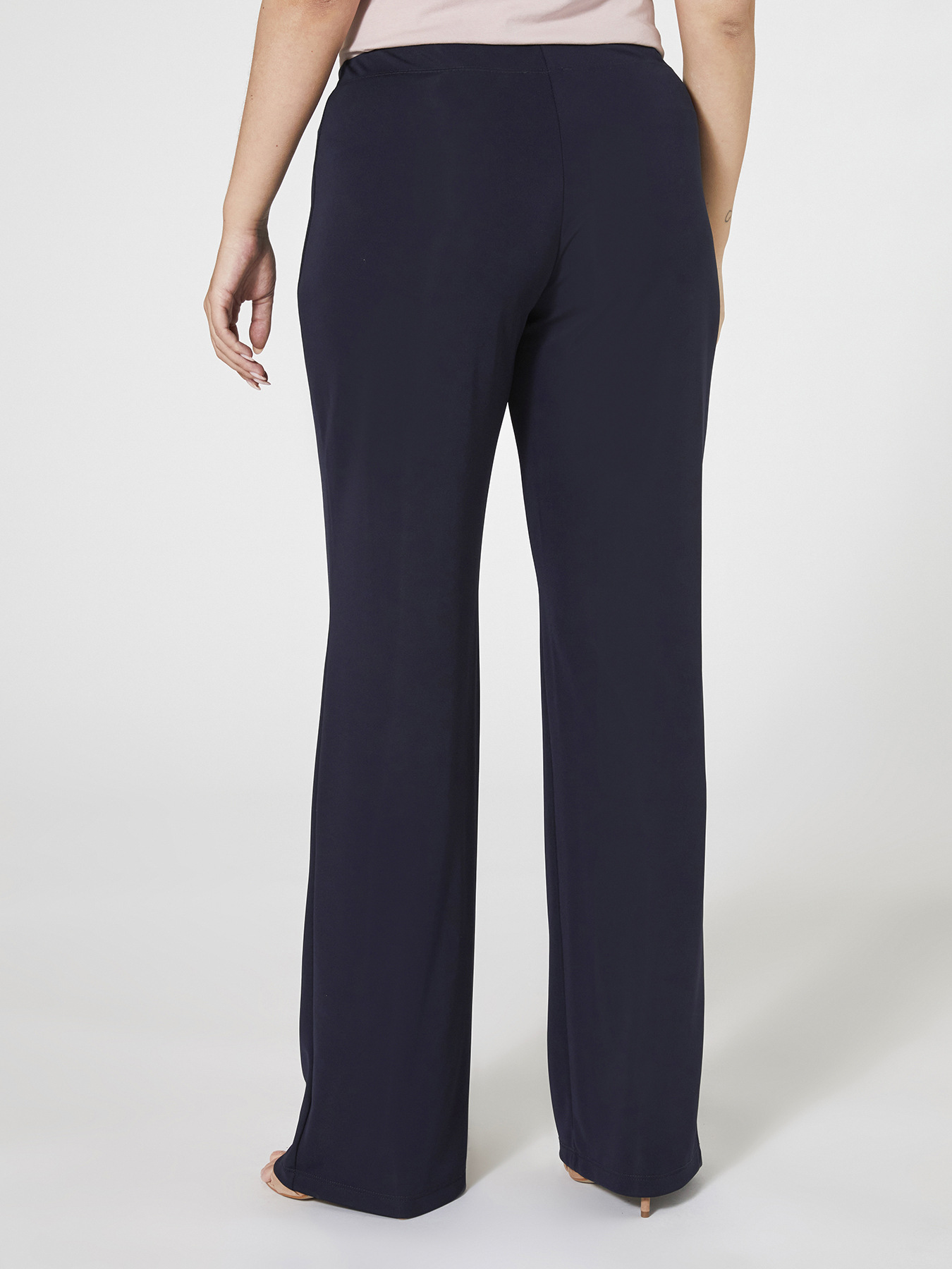 Pantalones de tejido de punto el&aacute;stico image number 2