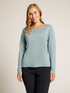 Basic sweater with boat neck image number 2