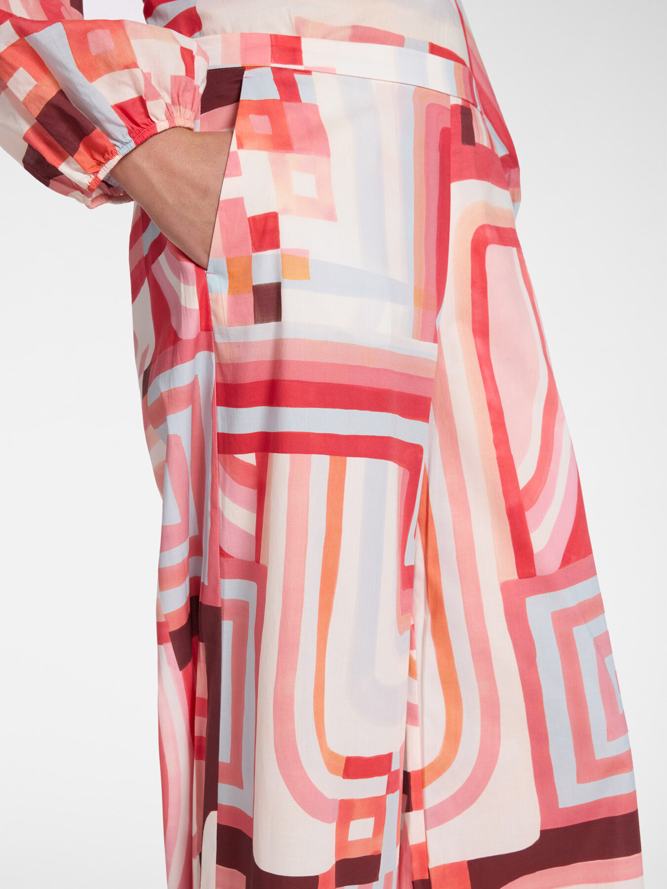 Bedruckte Palazzo-Hose image number 3