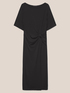 Jersey dress with side knot image number 4