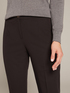 Basic straight trousers in bi-stretch twill image number 3