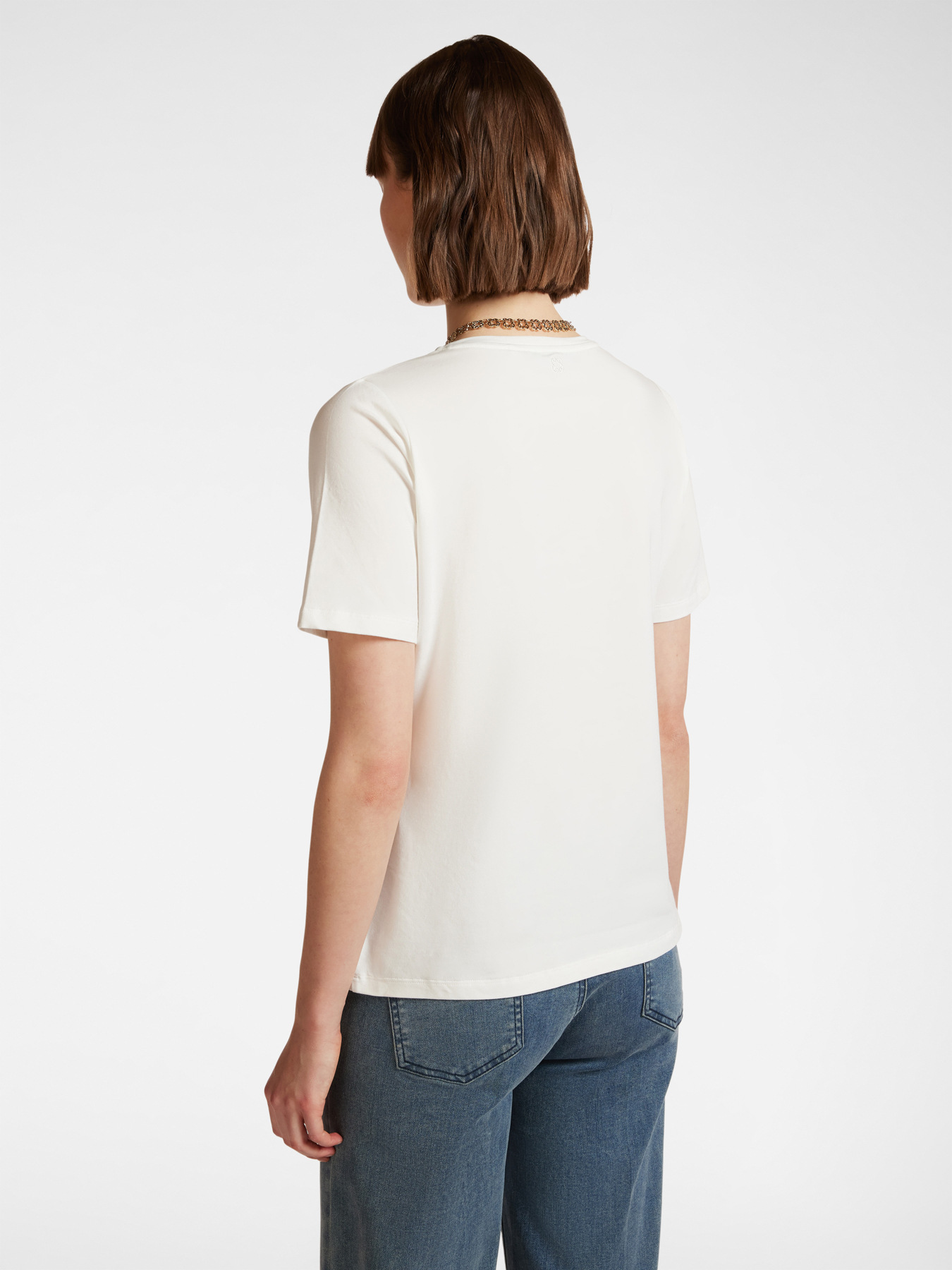 T-Shirt mit Libellen-Stickerei image number 1