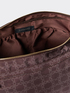 Printed Monogram half-moon shoulder bag image number 8