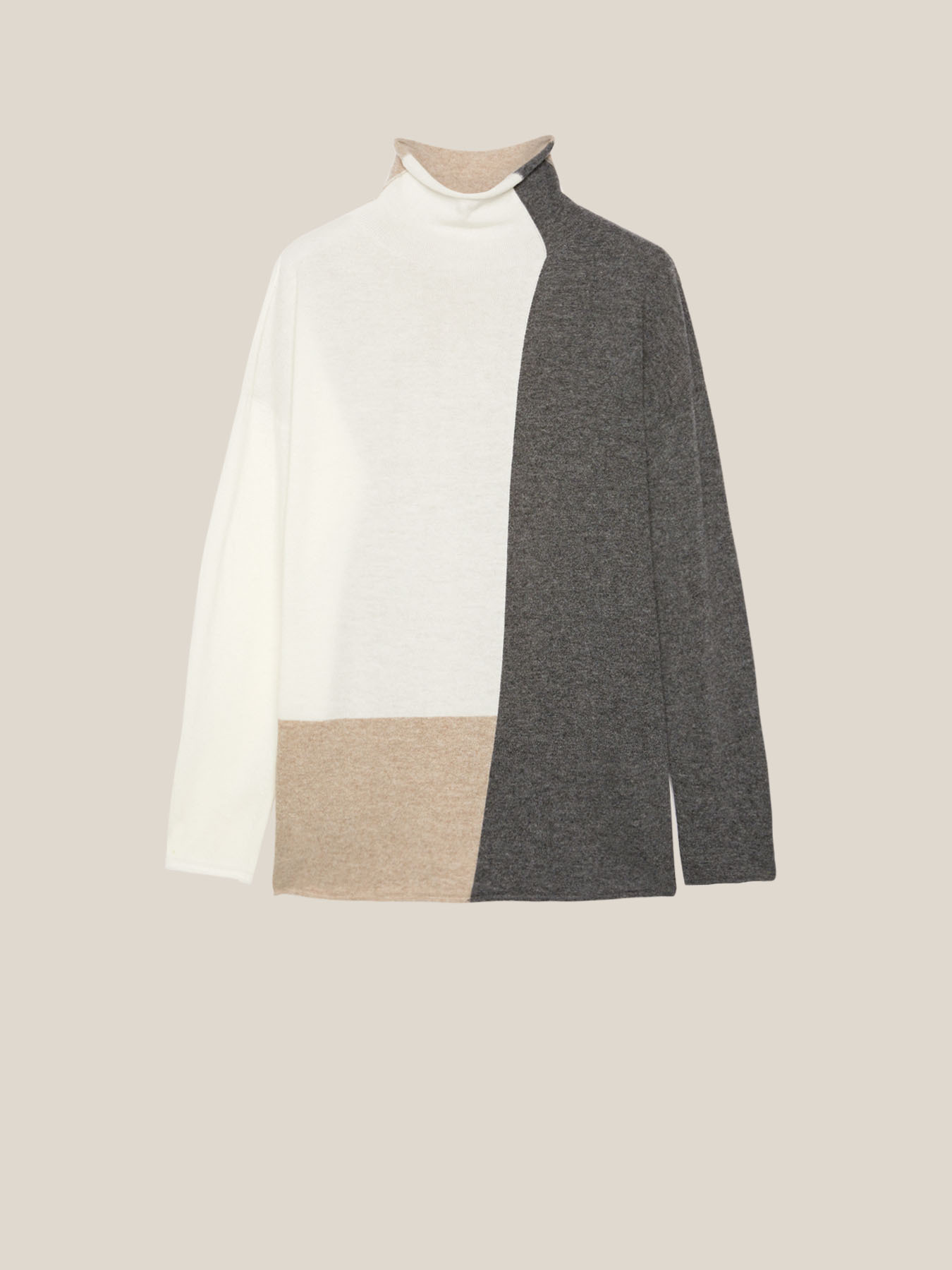 Camisola em l&atilde; e cashmere image number 4