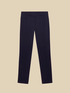 Pantaloni skinny in punto milano image number 5