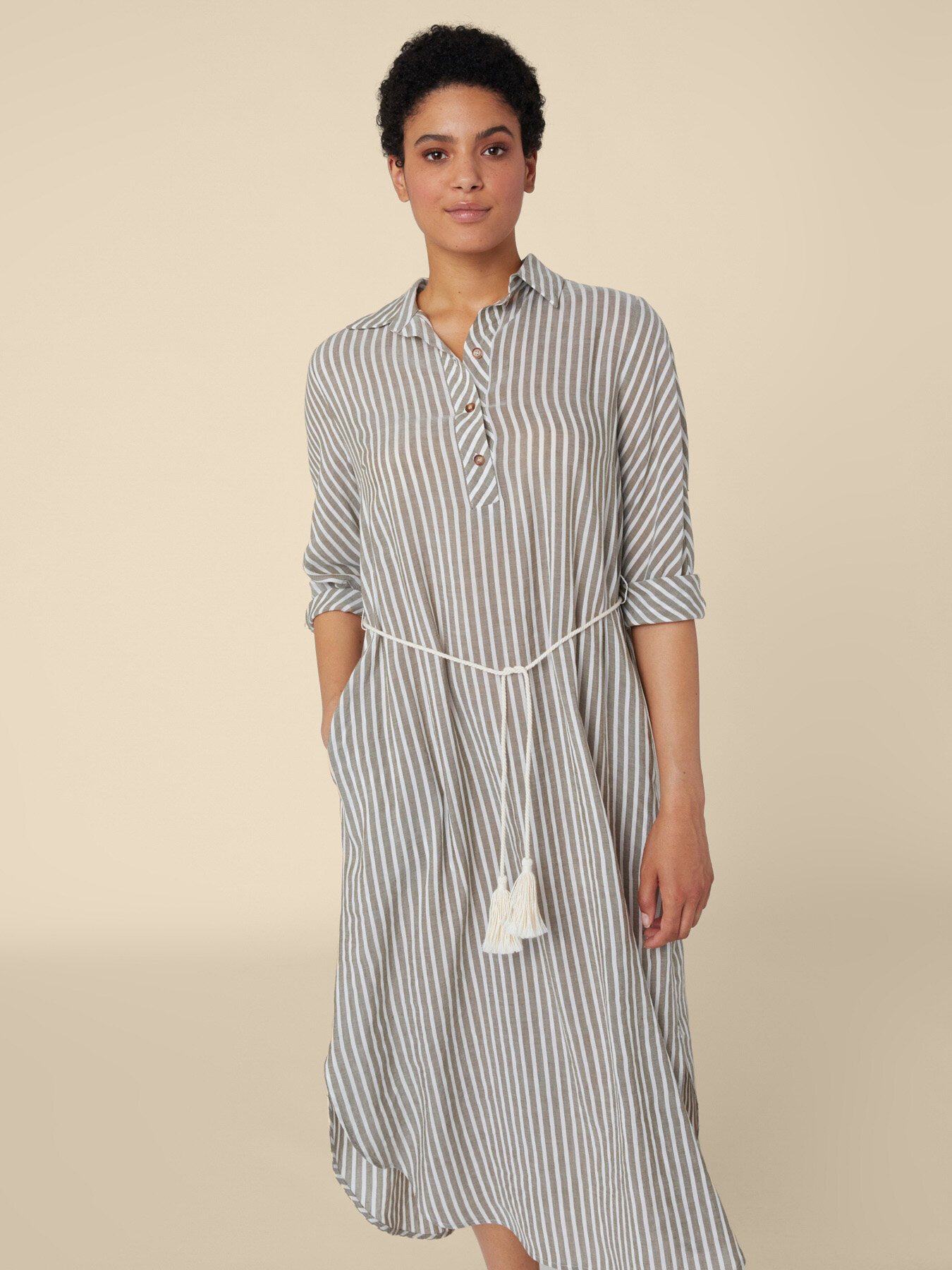 ROBE EN LIN ET LYOCELL image number 0