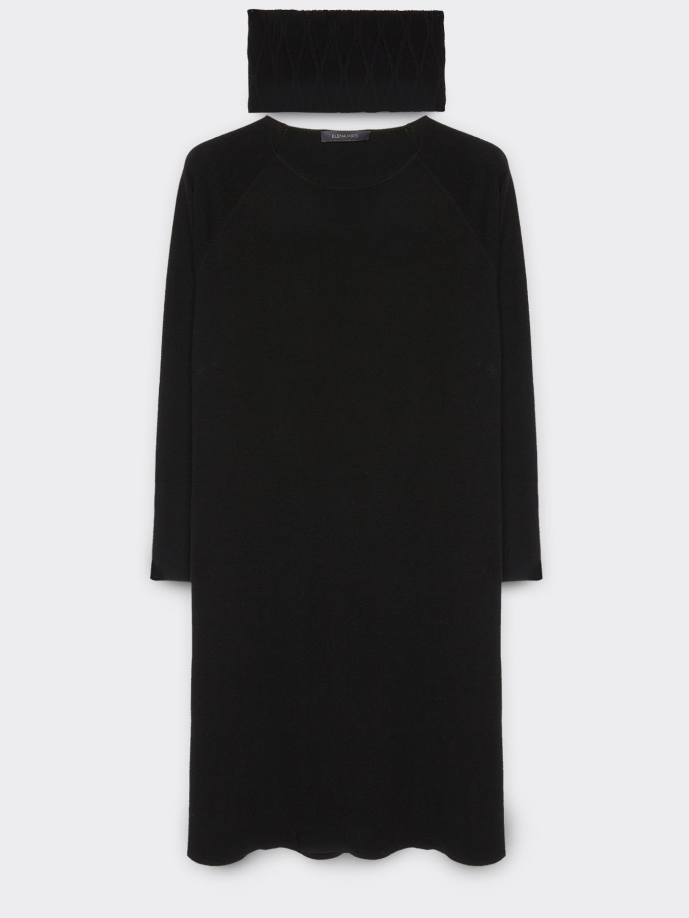 Robe en maille avec col amovible image number 4