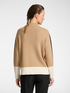 Pull color block en laine et viscose image number 1