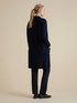 Cardigan lungo in pura lana image number 1