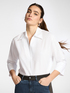 Three-quarter sleeve poplin shirt image number 0