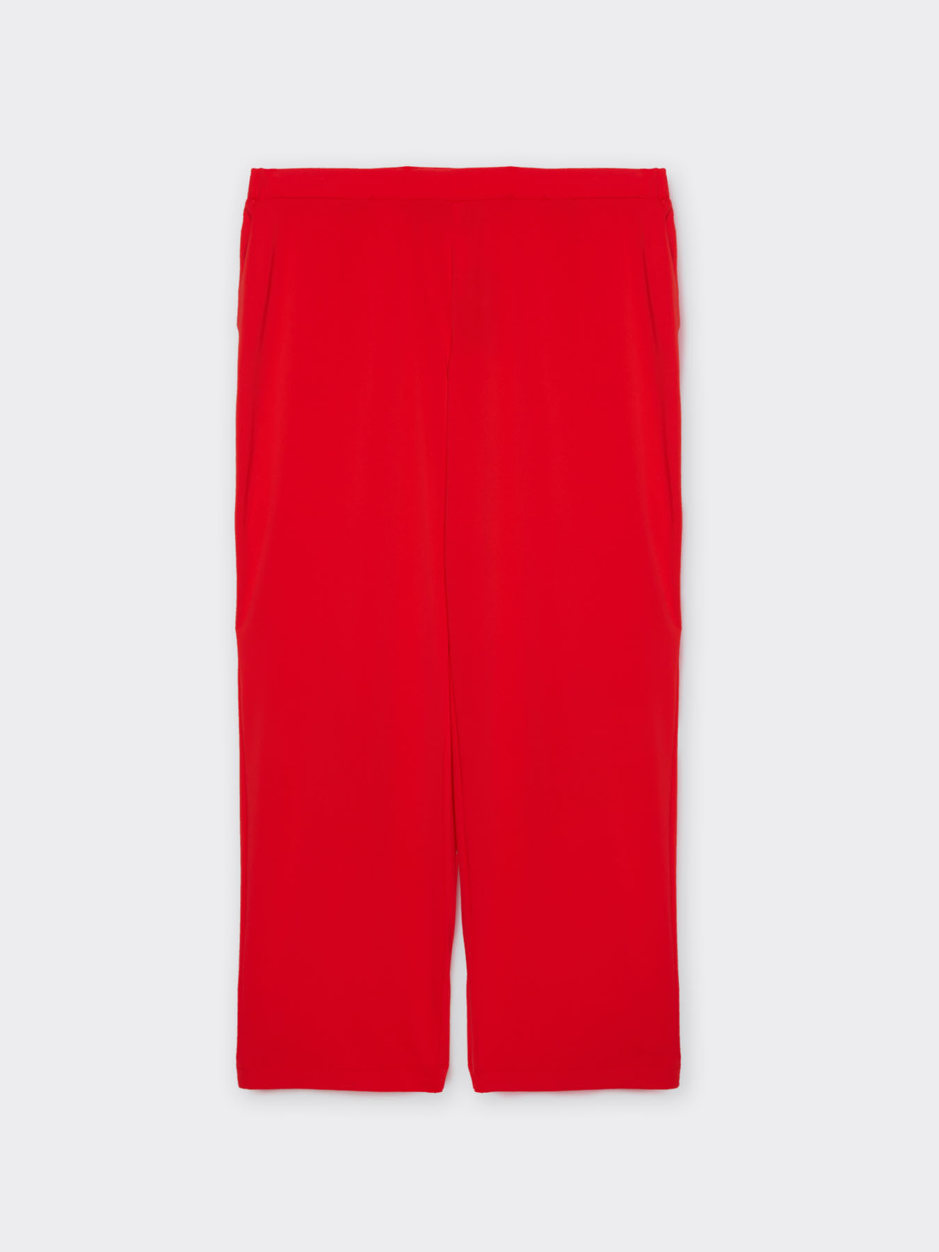 Straight-leg jersey trousers image number 0
