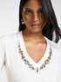 Cotton t-shirt with embroidery image number 3