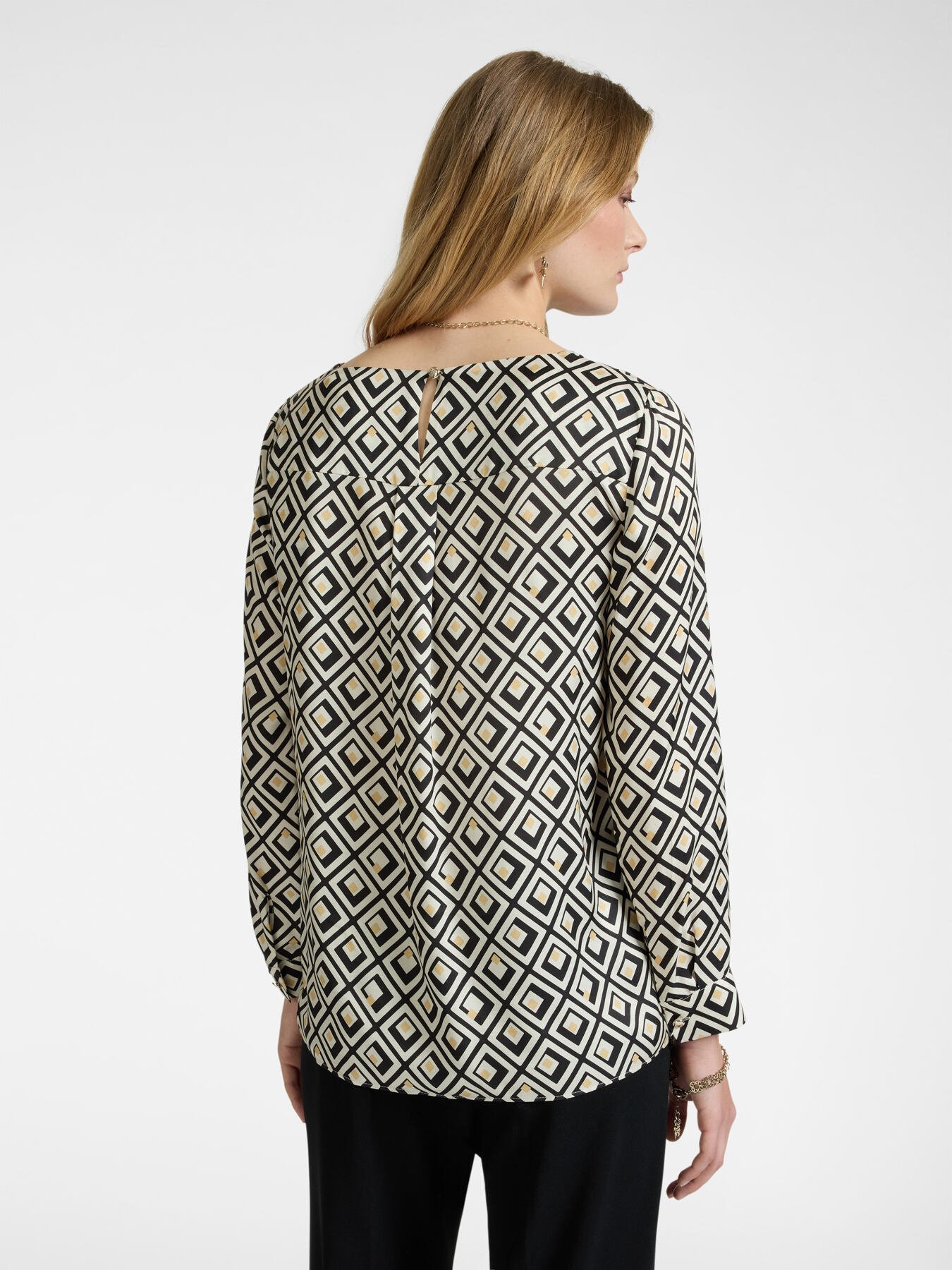 Printed blouse image number 1